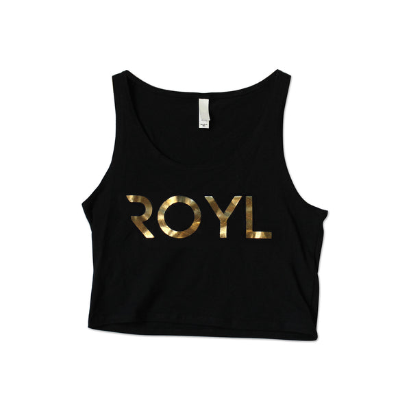 Women's "ROYL Foil" Croptop