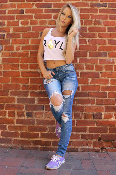 Women's "ROYL Drop" Crop Top