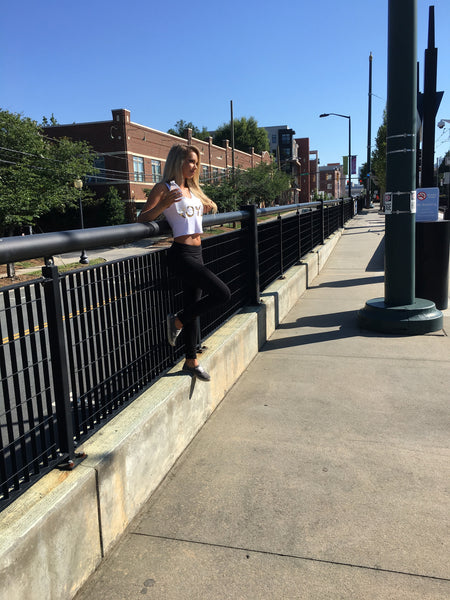 Women's "ROYL Foil" Croptop