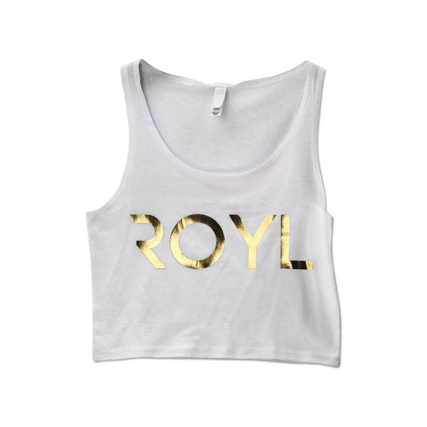 Women's "ROYL Foil" Croptop
